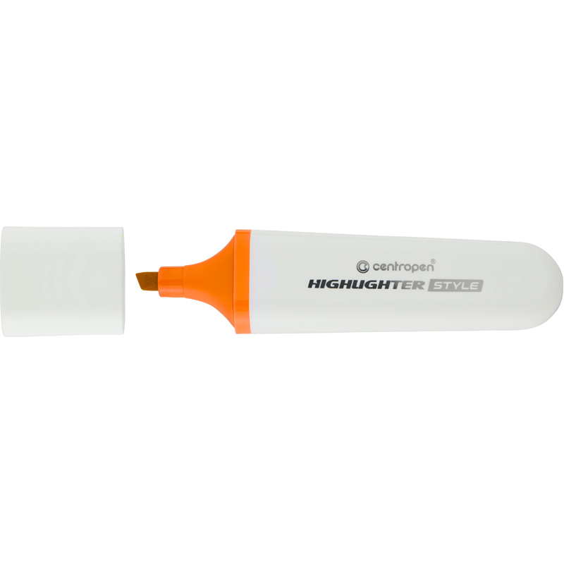 Маркер CENTROPEN Highlighter Style 6252/52, 1-4,6 мм клиноподібний помаран